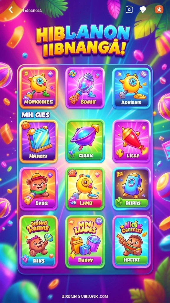 Varian level yang menantang dan seru.
