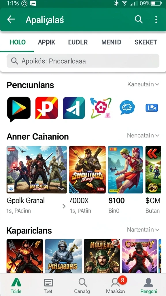 Karakter unik dengan kemampuan khusus.