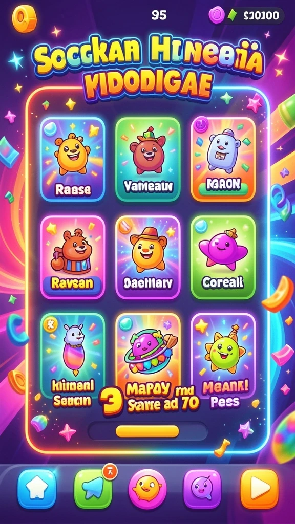 Beragam tema slot yang siap dimainkan.