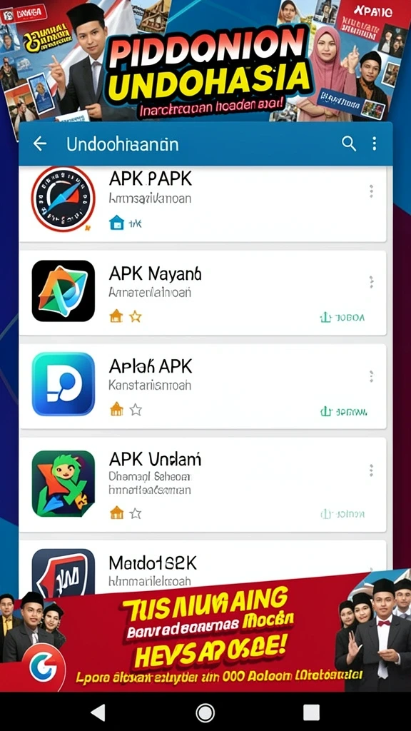 Tampilan misi yang jelas dan mudah dipahami.