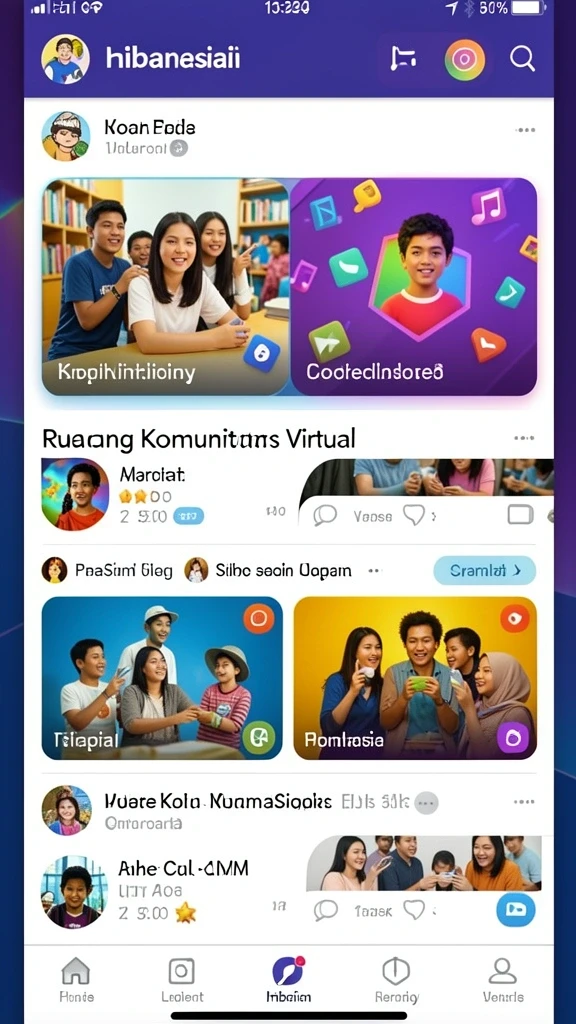 Karakter dengan kemampuan unik siap beraksi.