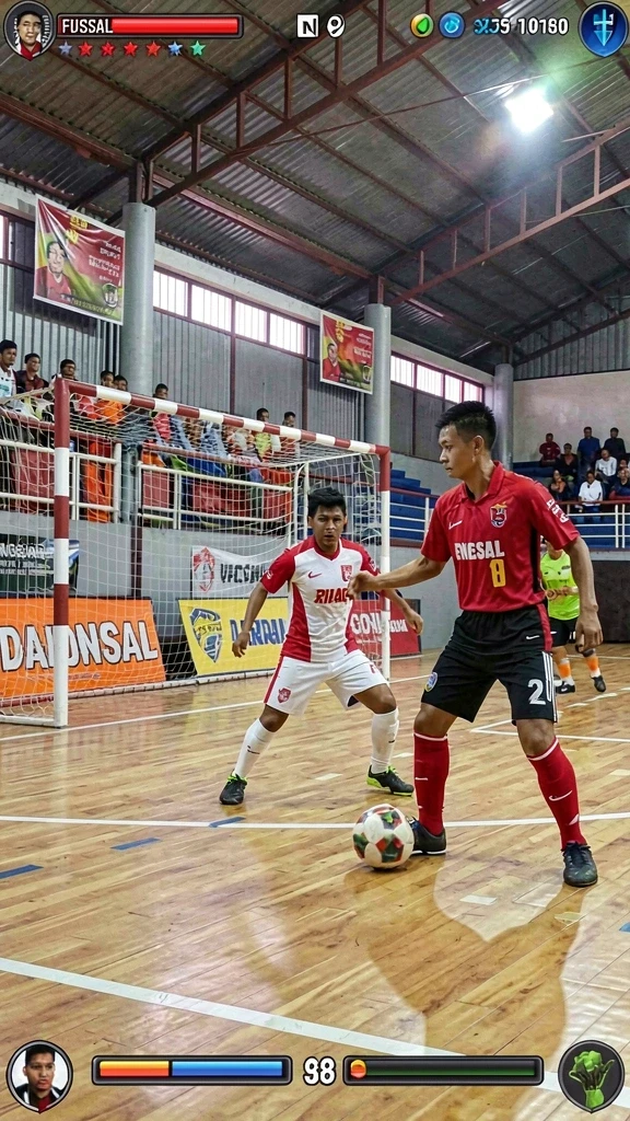 Mode permainan menarik yang tersedia.