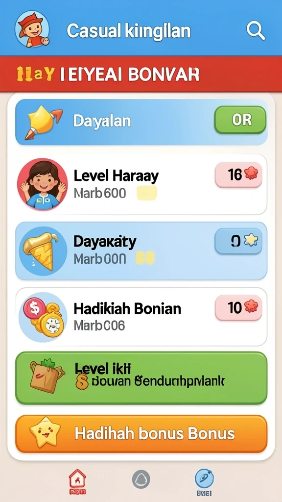 Tampilan menarik dan interaktif dari game BW888.