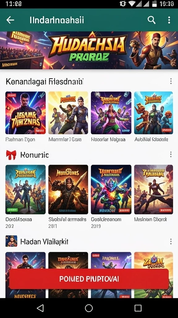 Tampilan antarmuka yang menarik dan intuitif.