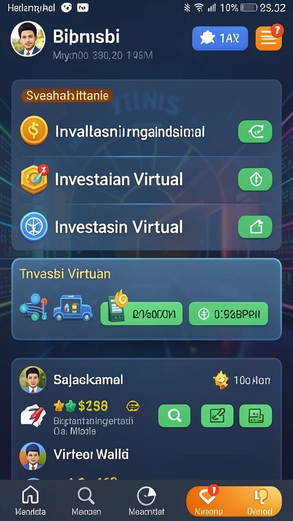 Fitur sosial yang memungkinkan interaksi antar pemain.