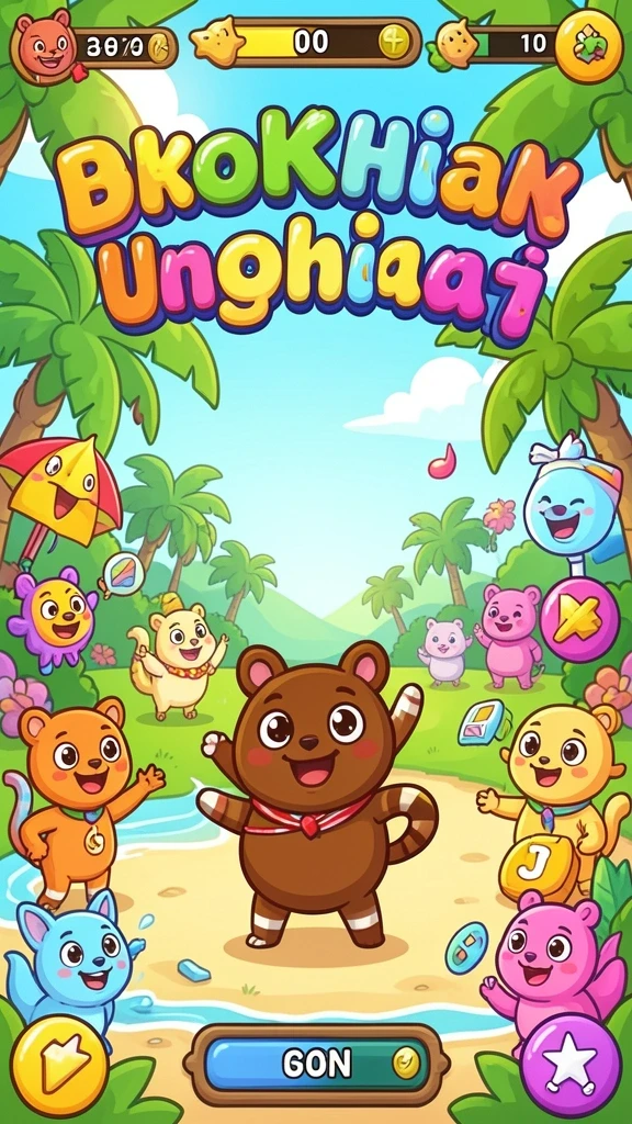 Tampilan antarmuka FUNGAME777 yang menarik.