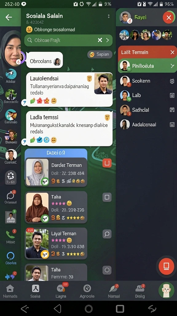 Tampilan antarmuka yang user-friendly dan menarik.