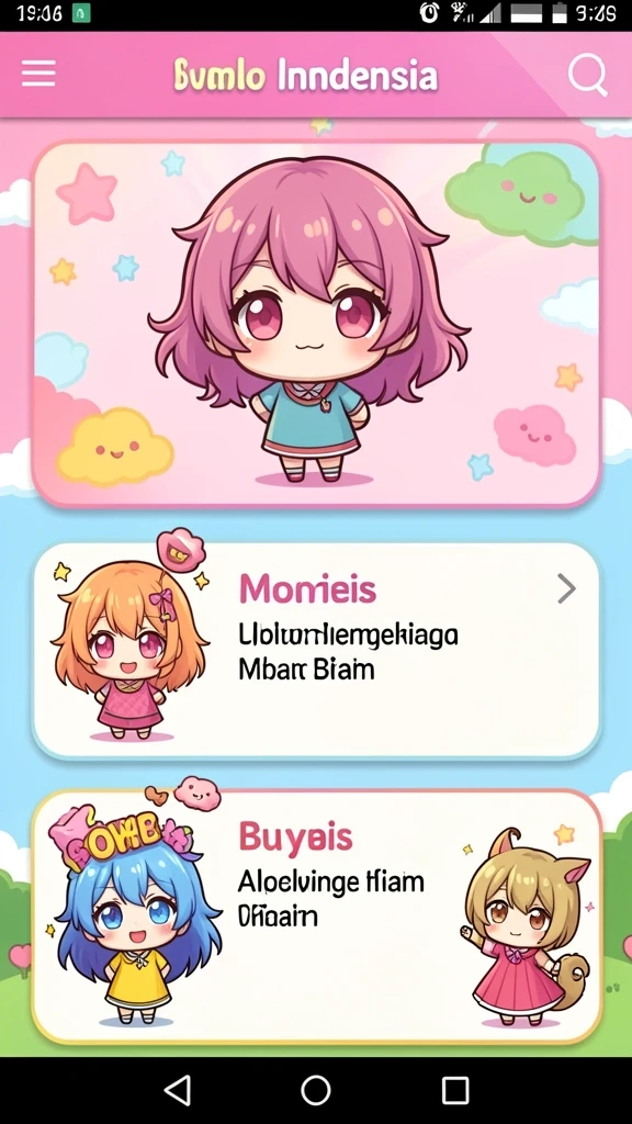 Tampilan antarmuka yang menarik dan user-friendly.