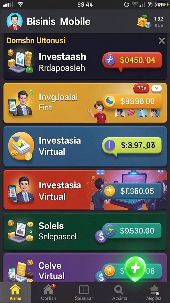 Level menantang dengan grafik yang memukau.