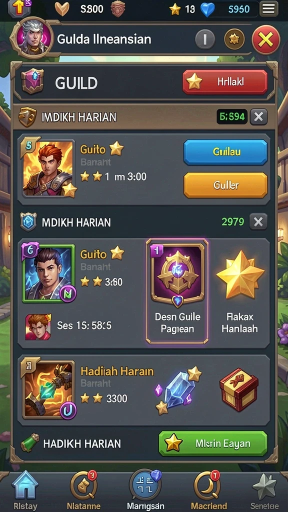 Pengguna dapat memilih berbagai mode permainan yang menyenangkan.