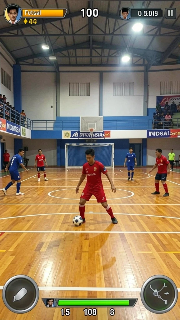 Tampilan utama permainan INDSLOT yang menawan.