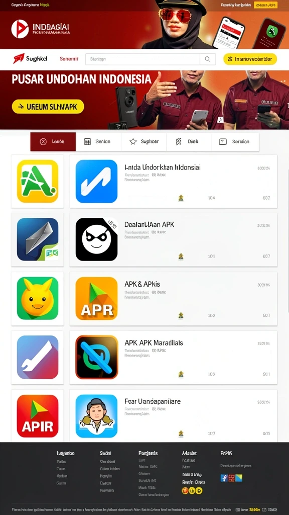 Salah satu level menantang dengan banyak rintangan.