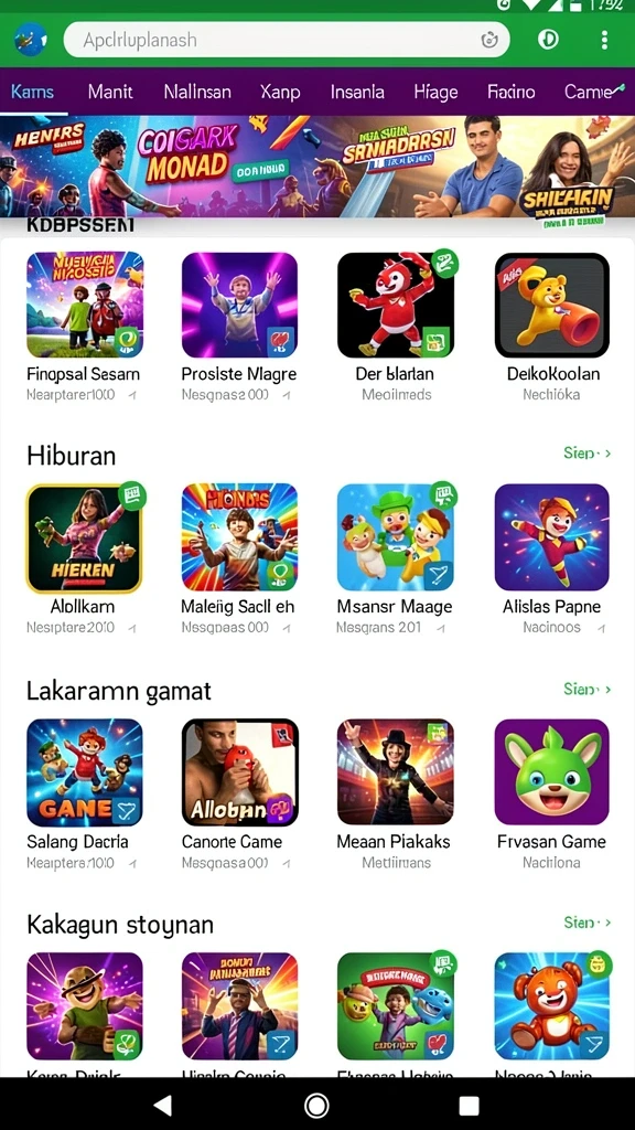 Tampilan antarmuka yang menarik dan mudah dinavigasi.