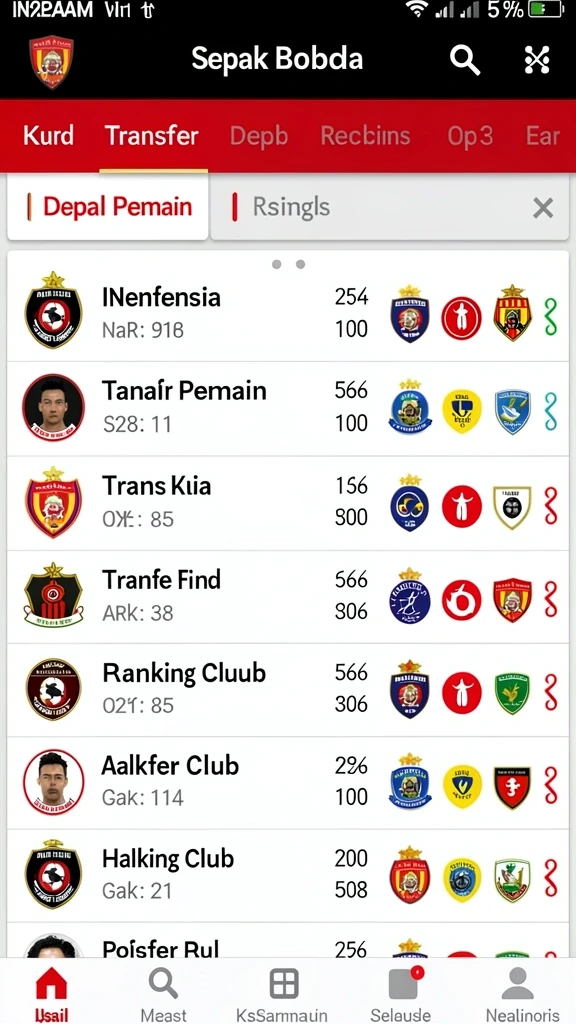 Karakter-karakter unik dengan kemampuan yang beragam.