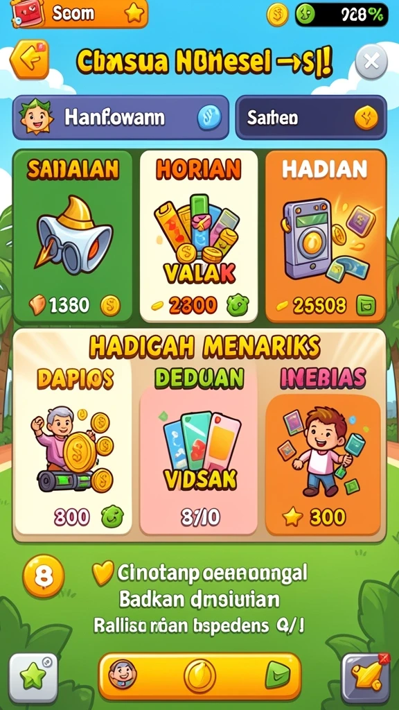 Grafis permainan yang detail dan memikat.