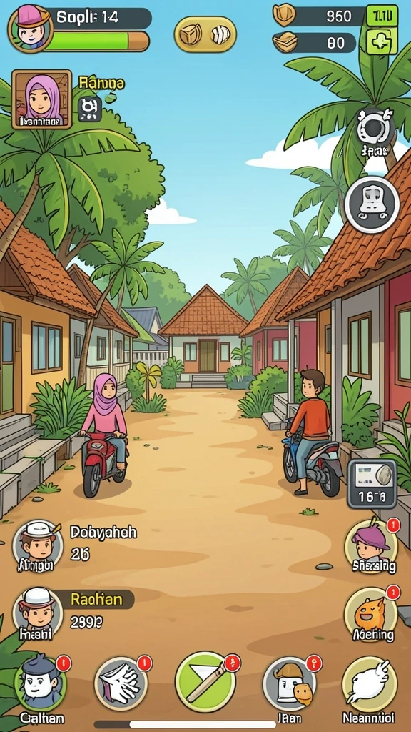 Mode permainan yang bervariasi dan menantang.