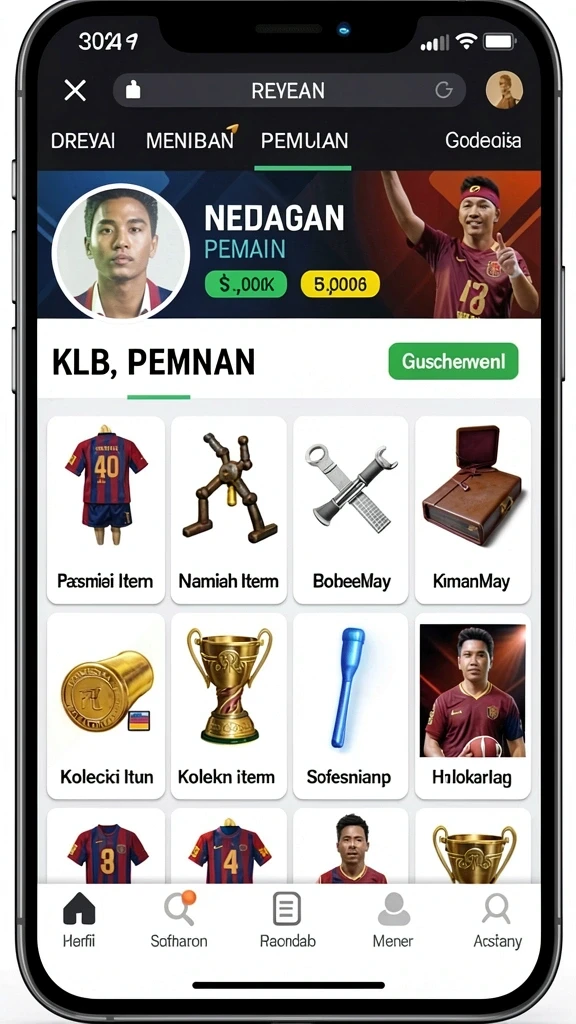Tampilan antarmuka yang menarik dan mudah dinavigasi.