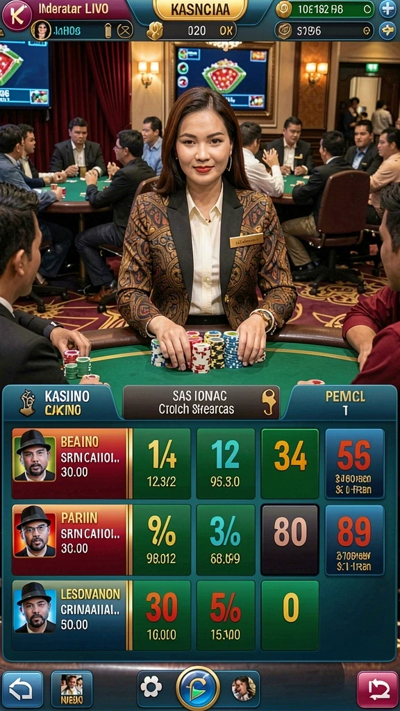 Leaderboard untuk melihat peringkat pemain.