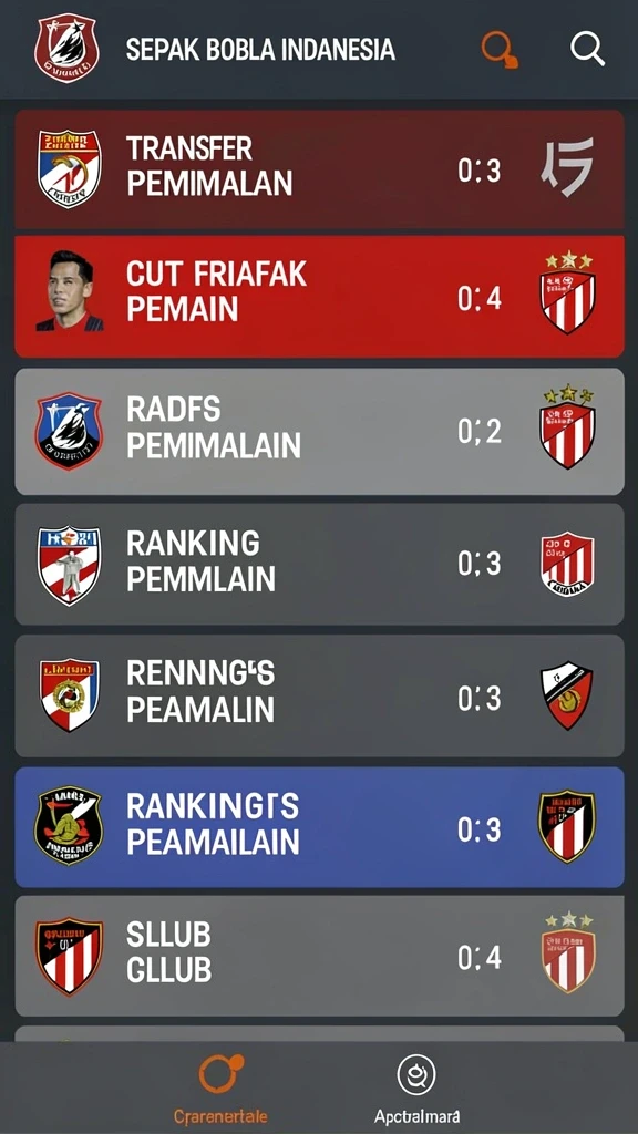 Beragam jenis permainan yang bisa dipilih.