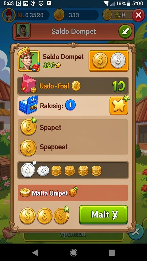 Mode permainan yang bervariasi dan menarik.
