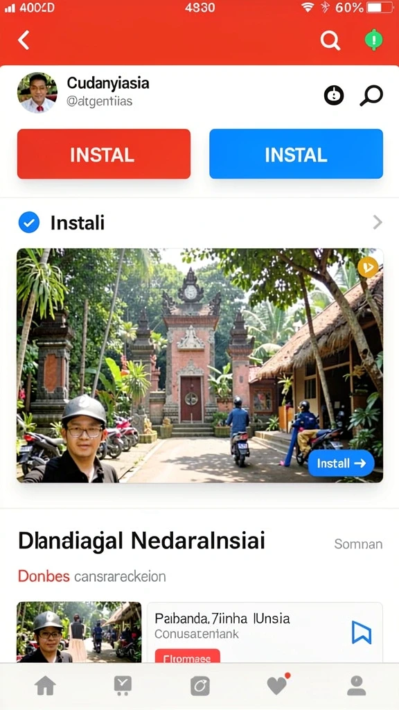 Tampilan antarmuka yang menarik dan mudah dinavigasi.