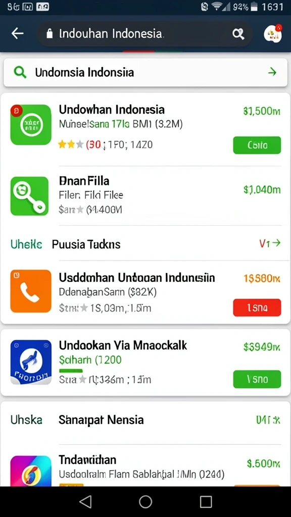 Tampilan antarmuka yang menarik dan mudah digunakan.