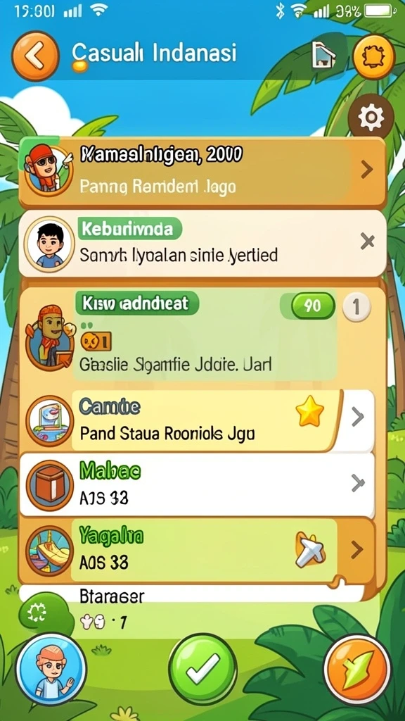 Tampilan antarmuka yang intuitif di R6R6.