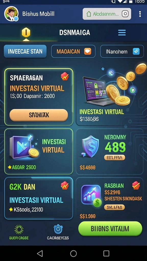 Fitur turnamen yang menambah keseruan permainan.