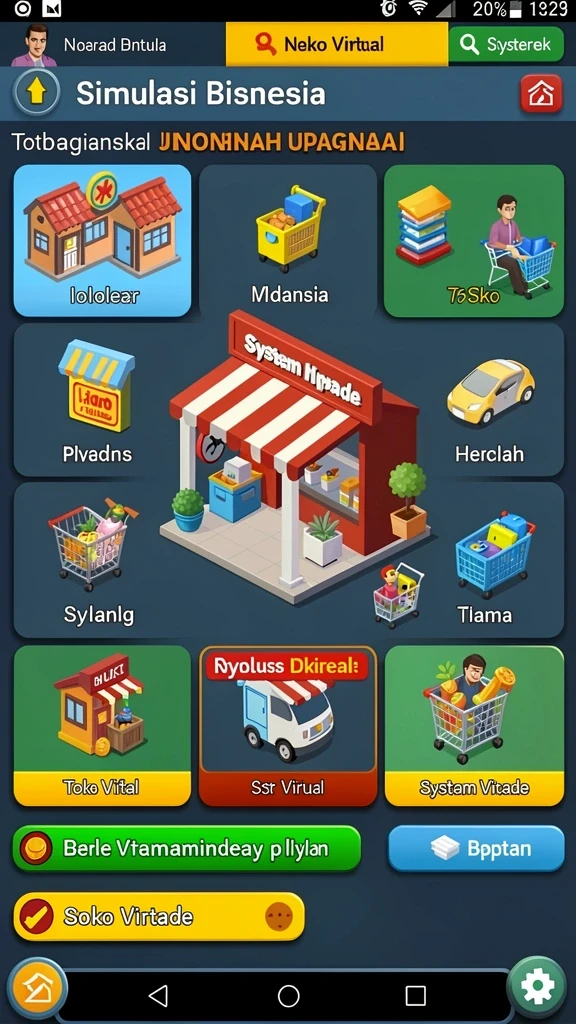 Antarmuka pengguna yang menarik dan mudah dipahami.