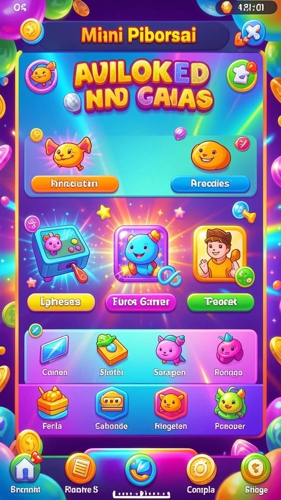 Screenshot menunjukkan aksi seru dalam mode permainan.